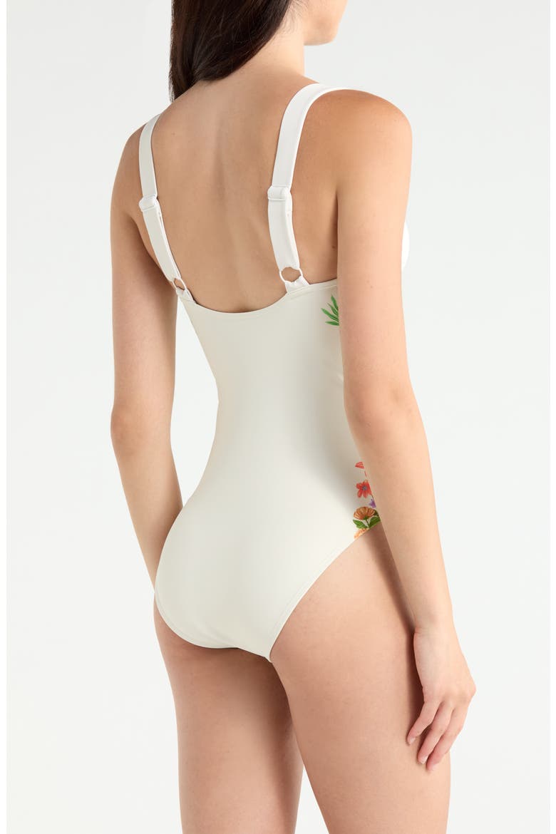 Barrett Underwire One-Piece Swimsuit, Alternate, color, IVORY/ MULTI