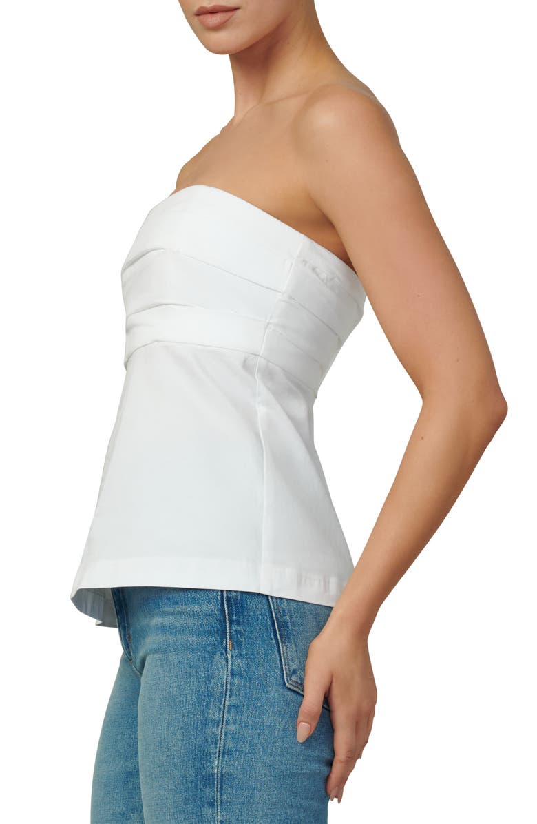 Joe's The Lara Strapless Babydoll Top, Alternate, color, White
