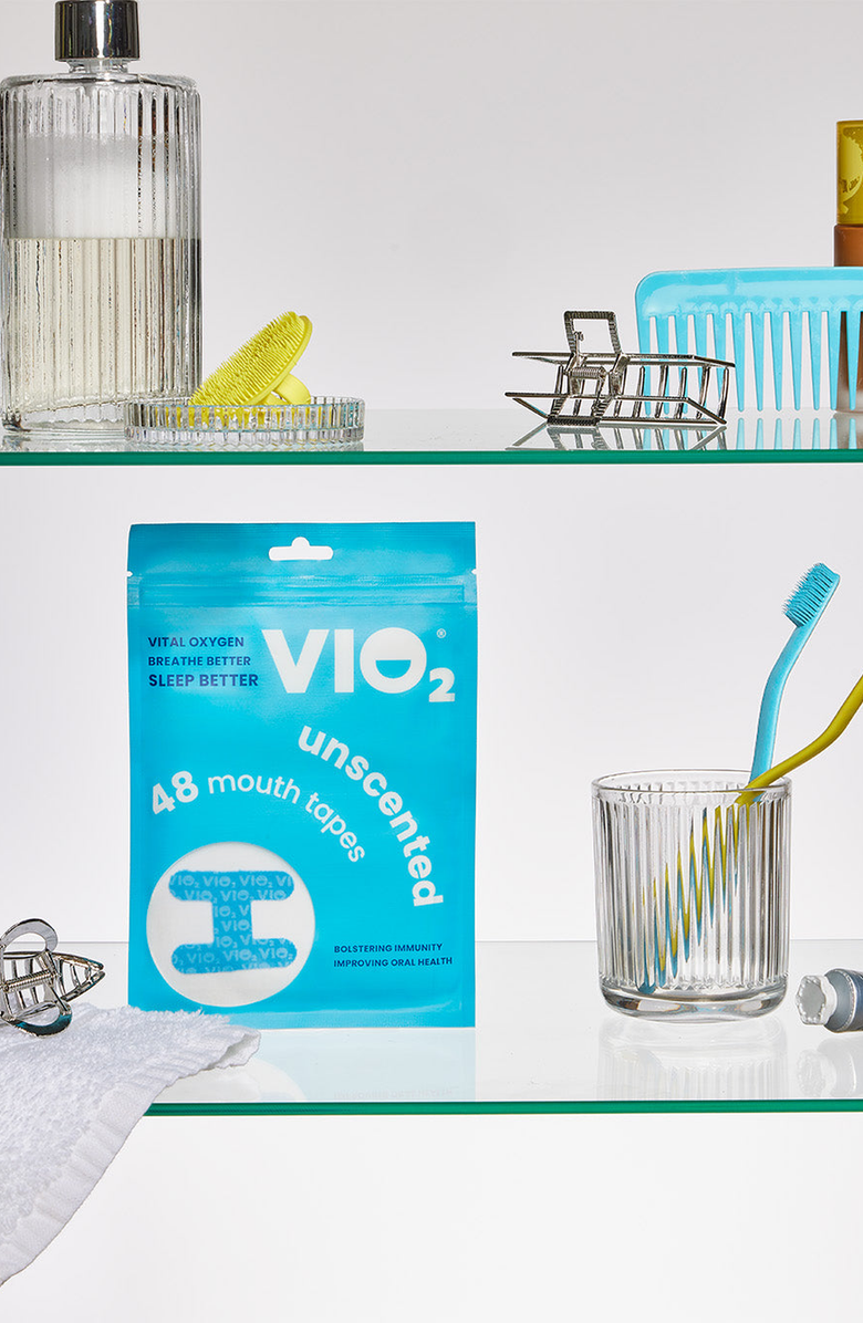 VIO2tape Unscented Mouth Tape, Alternate, color, NO COLOR