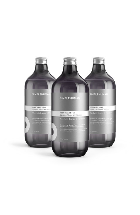 30 fl. oz. foam hand soap refill bottle 3 pack