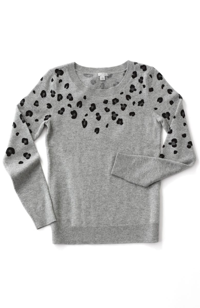 Halogen<sup>®</sup> Cashmere Crewneck Sweater, Alternate, color, 