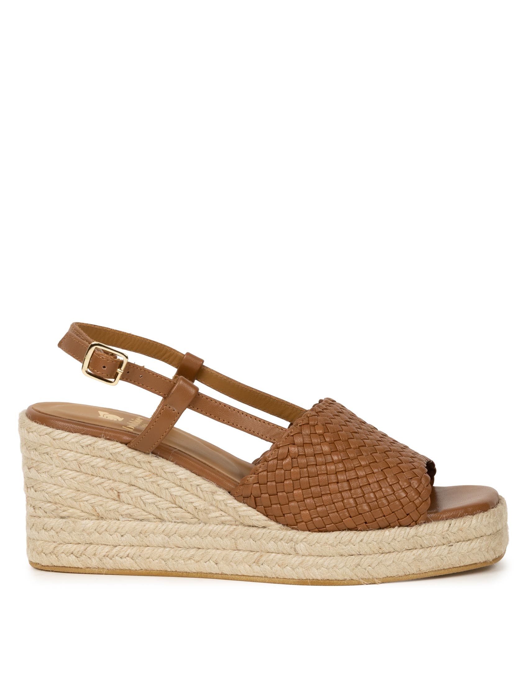 Nahia Espadrille Wedges, Main, color, Camel