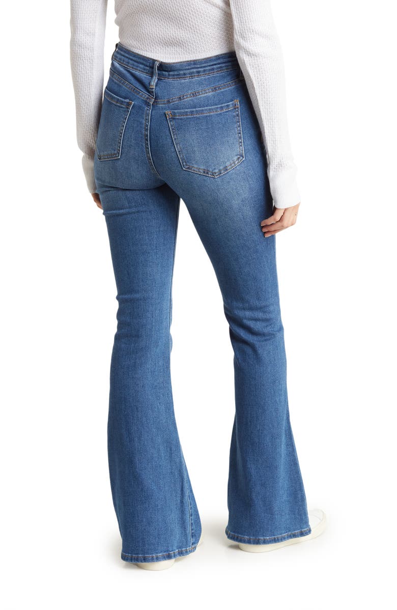 Abound Mid Rise Flared Jeans, Alternate, color,