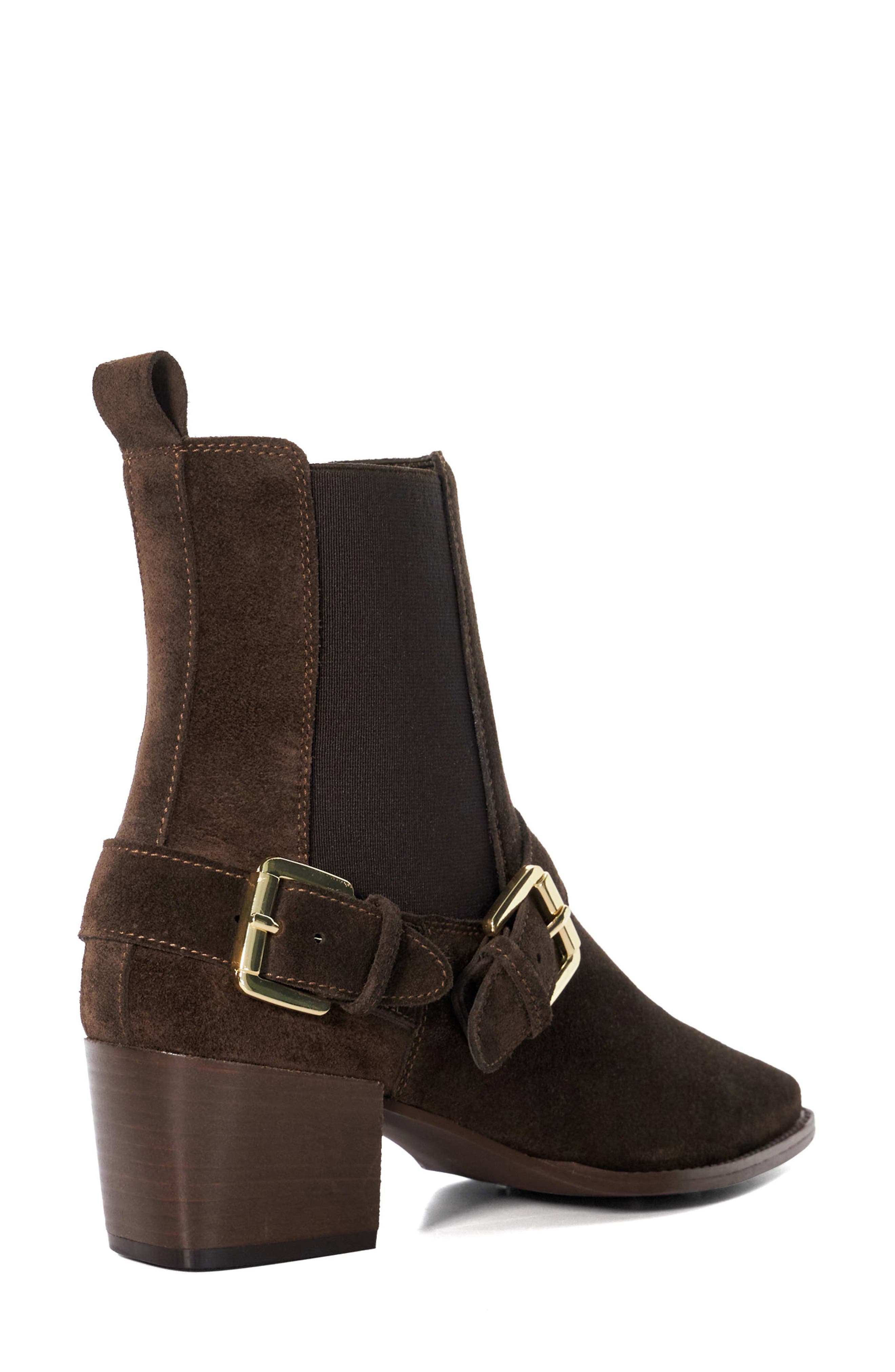 Dune London Panino Pointed Toe Chelsea Boot, Alternate, color, 