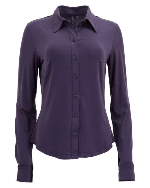 Stephanie Stretch Knit Shirt