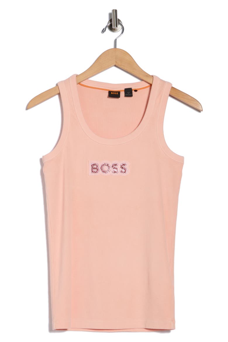 Ematite Embellished Tank Top, Alternate, color, OPEN PNK
