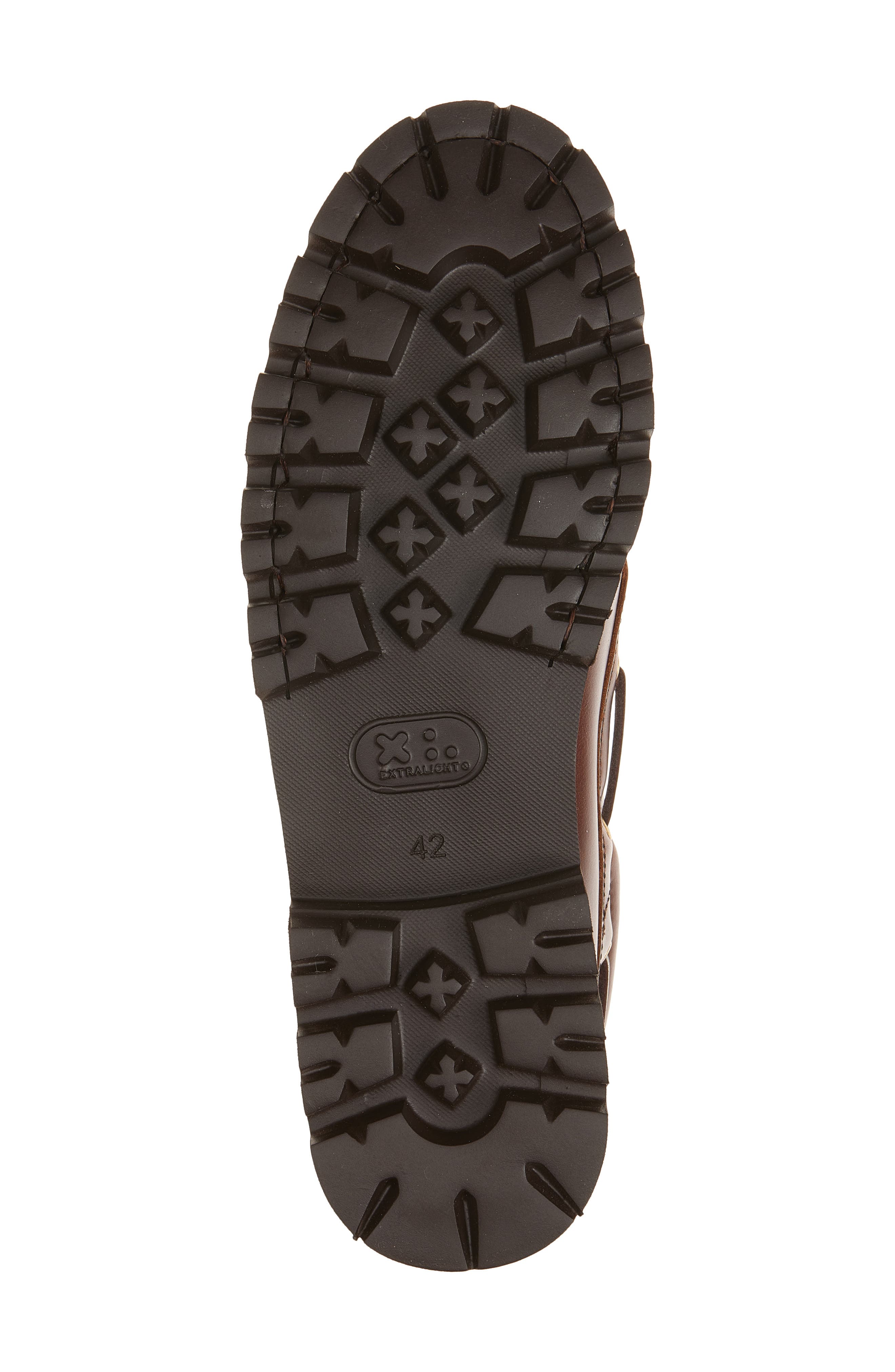 Fluchos Richfield Lug Sole Boat Shoe, Alternate, color, Chestnut