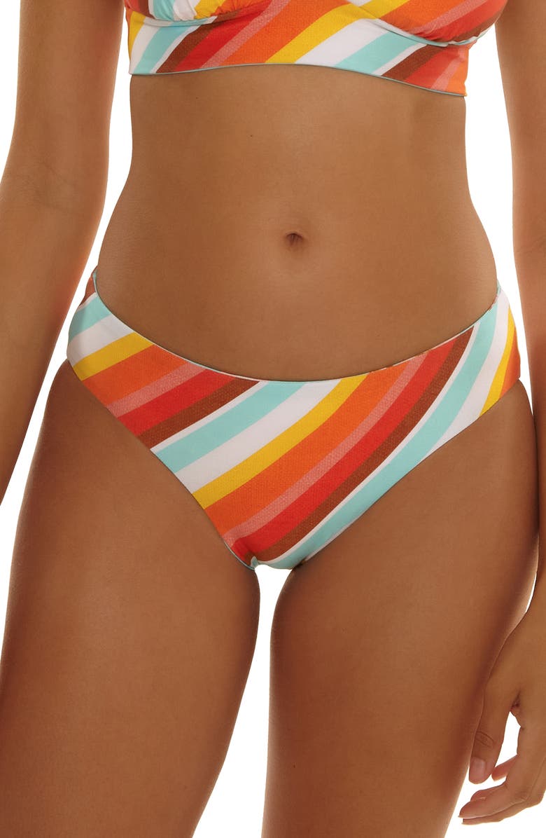 Trina Turk Cyclades Hipster Bikini Bottoms, Main, color, Multi