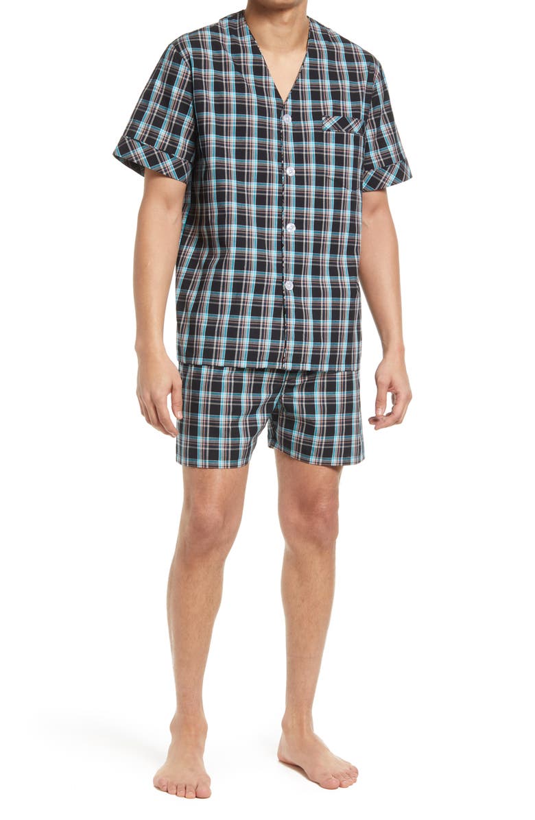 Majestic International Calistoga Cotton Shortie Pajamas, Main, color, 