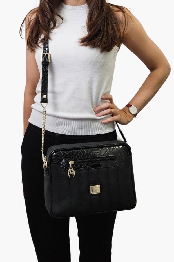 Grace 251 Crossbody Bag, Alternate, color, Black