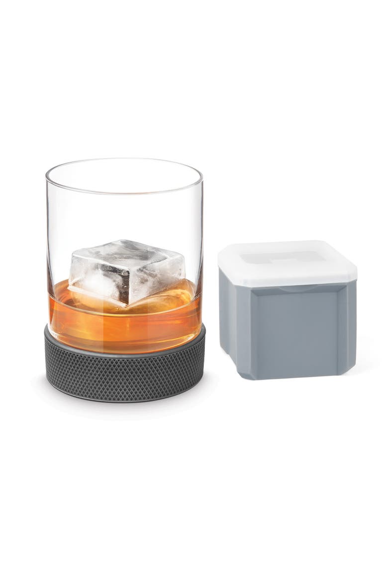 Breakaway Hockey Puck Tumbler with Ice Mould, Main, color, Clear
