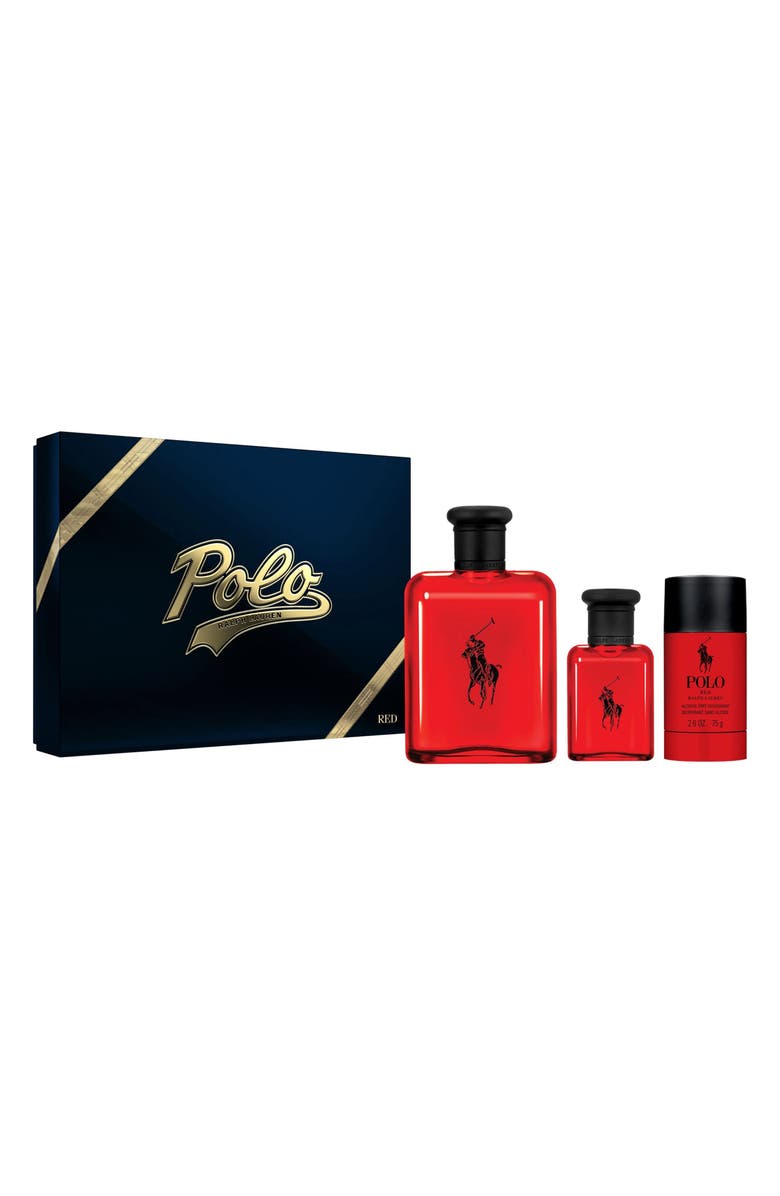 Ralph Lauren Red Eau de Toilette Set (Limited Edition) $181 Value, Main, color,
