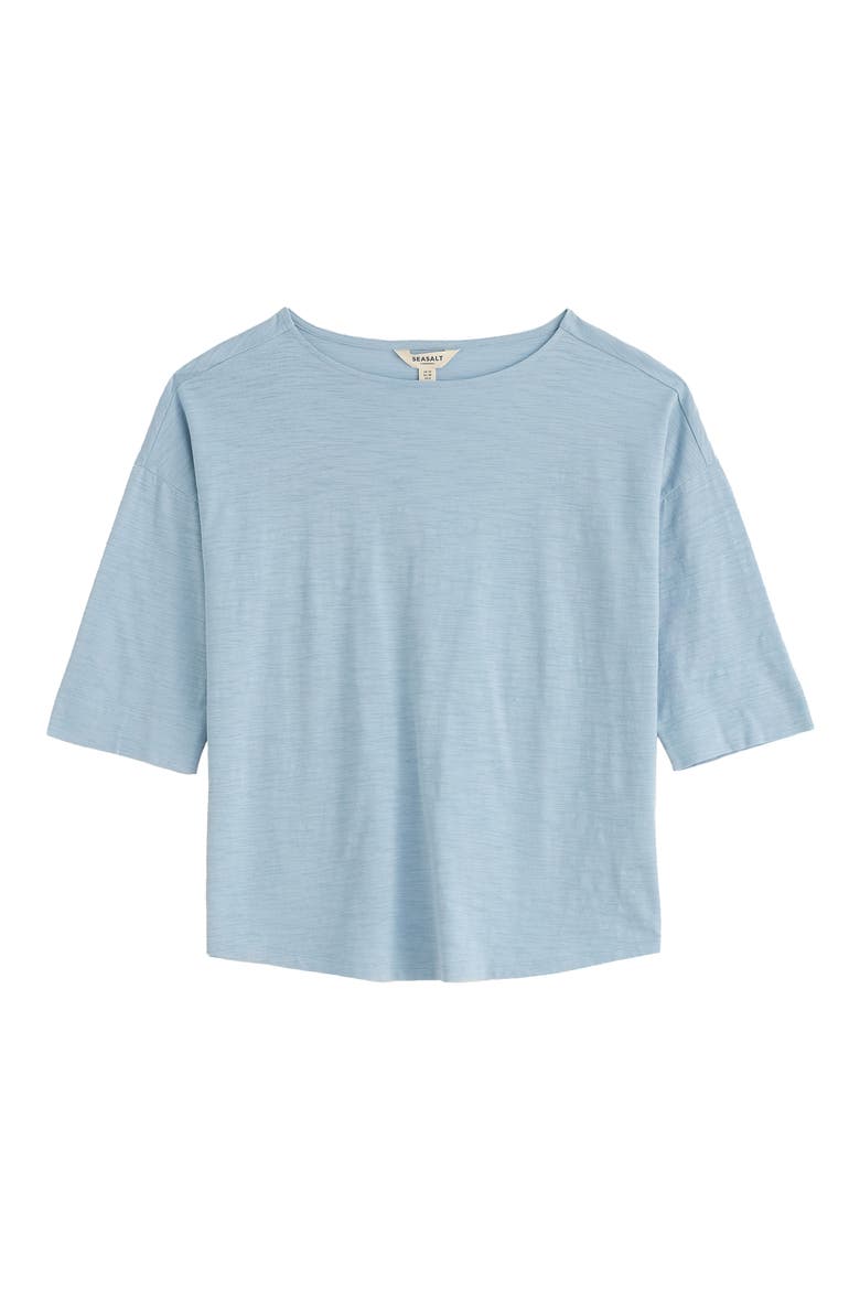 Tremayne Quay Organic Cotton Top, Alternate, color, BLUE FOG