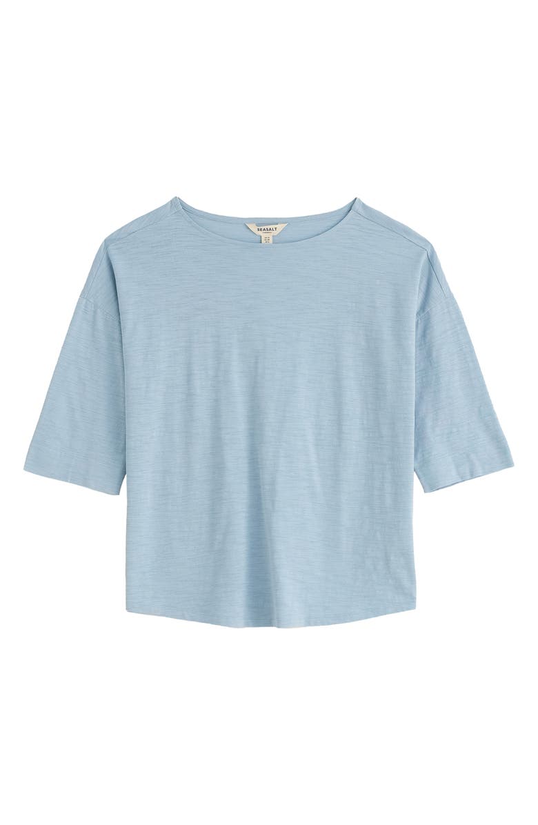 Seasalt Cornwall Tremayne Quay Organic Cotton Top, Alternate, color, Blue Fog