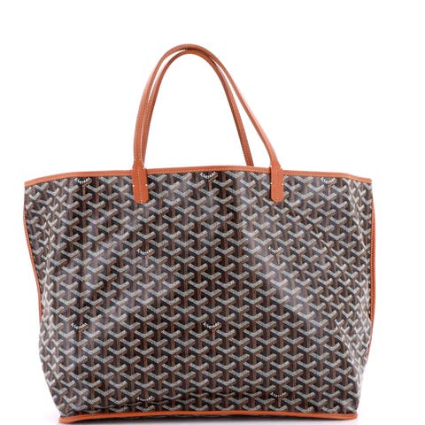 Anjou Reversible Tote Coated Canvas GM