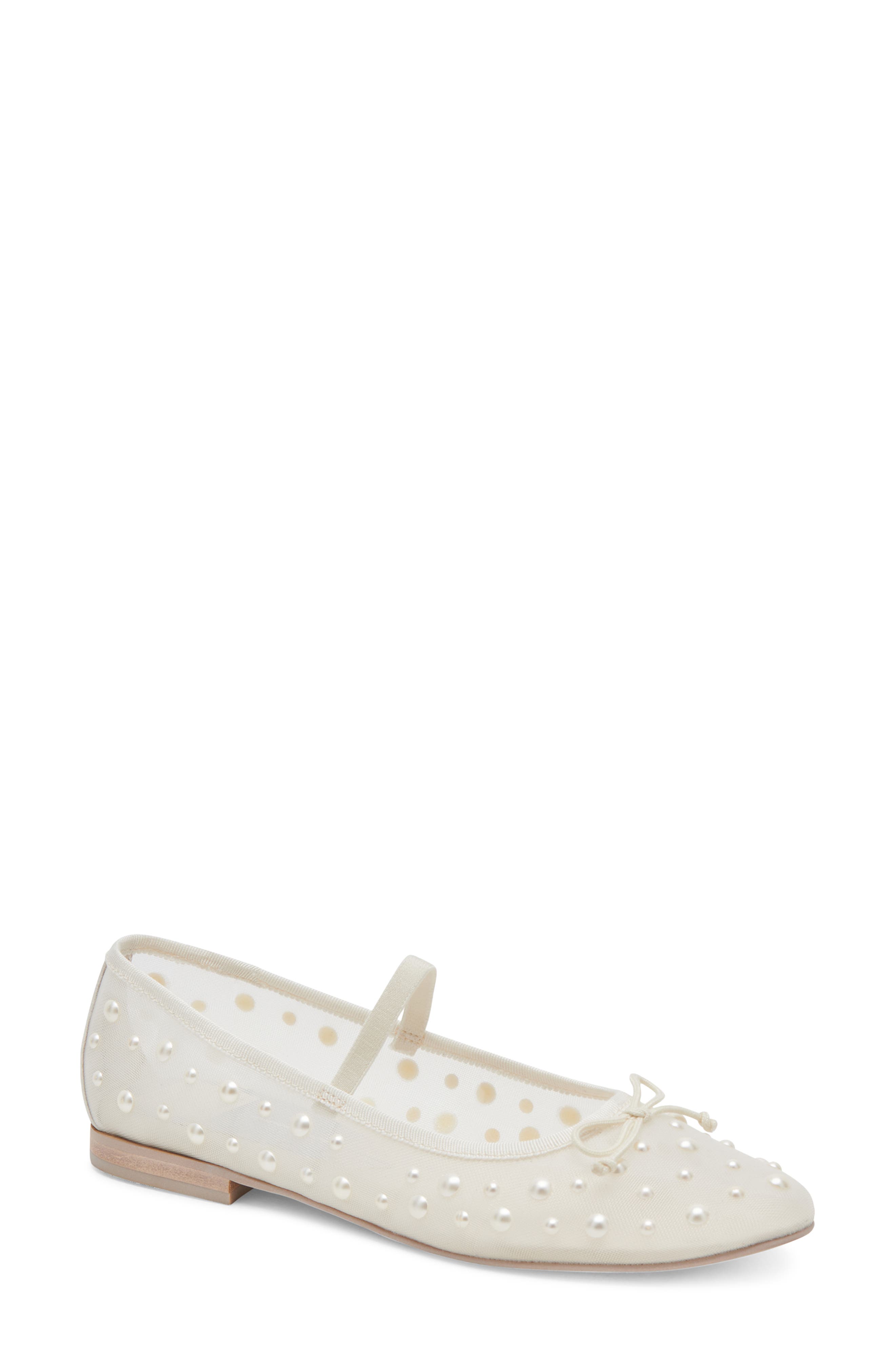 Dolce Vita Cadel Imitation Pearl Mary Jane Flat, Main, color, 