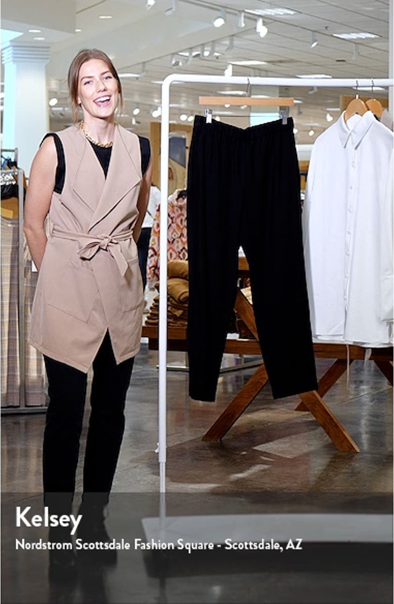 Wool Tapered Ankle Pants, sales video thumbnail