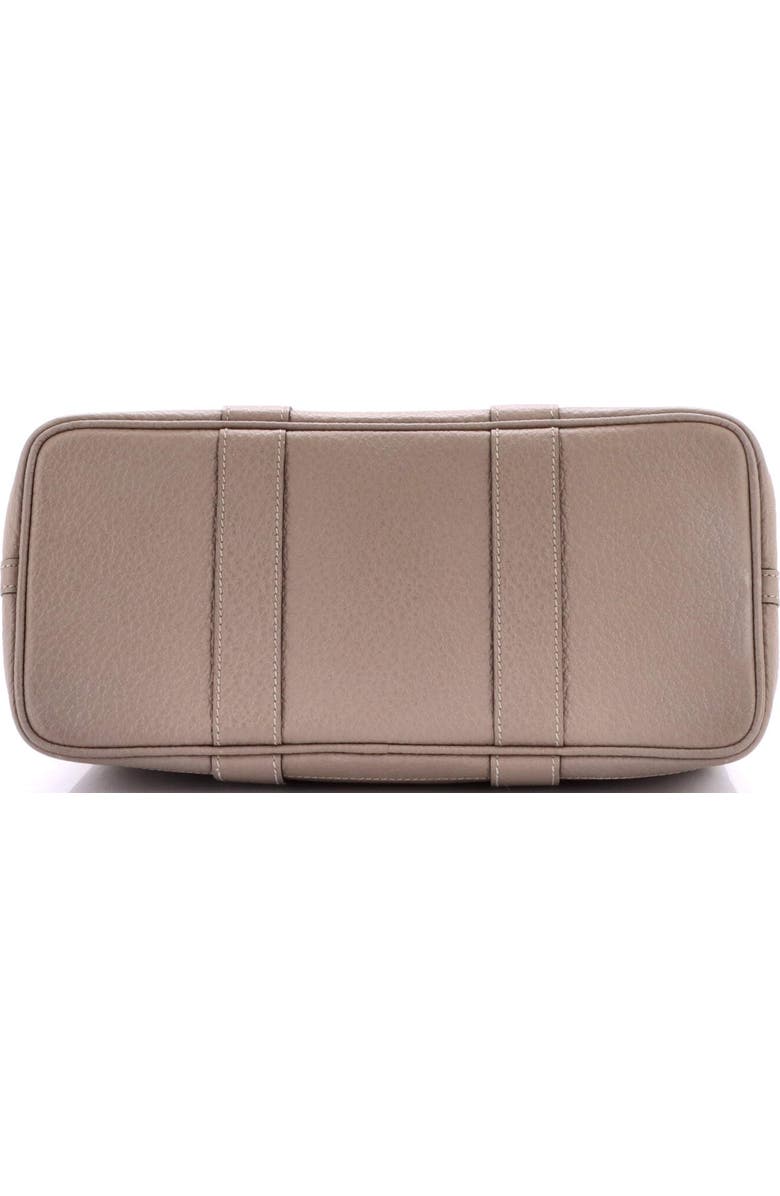 Pre-Owned Hermes Garden Party Tote Leather 30, Alternate, color, Gris Asphalte