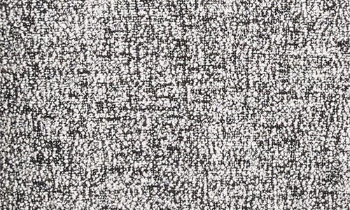 Oscar De La Renta Floral-detail Tweed Maxi Dress In Gray
