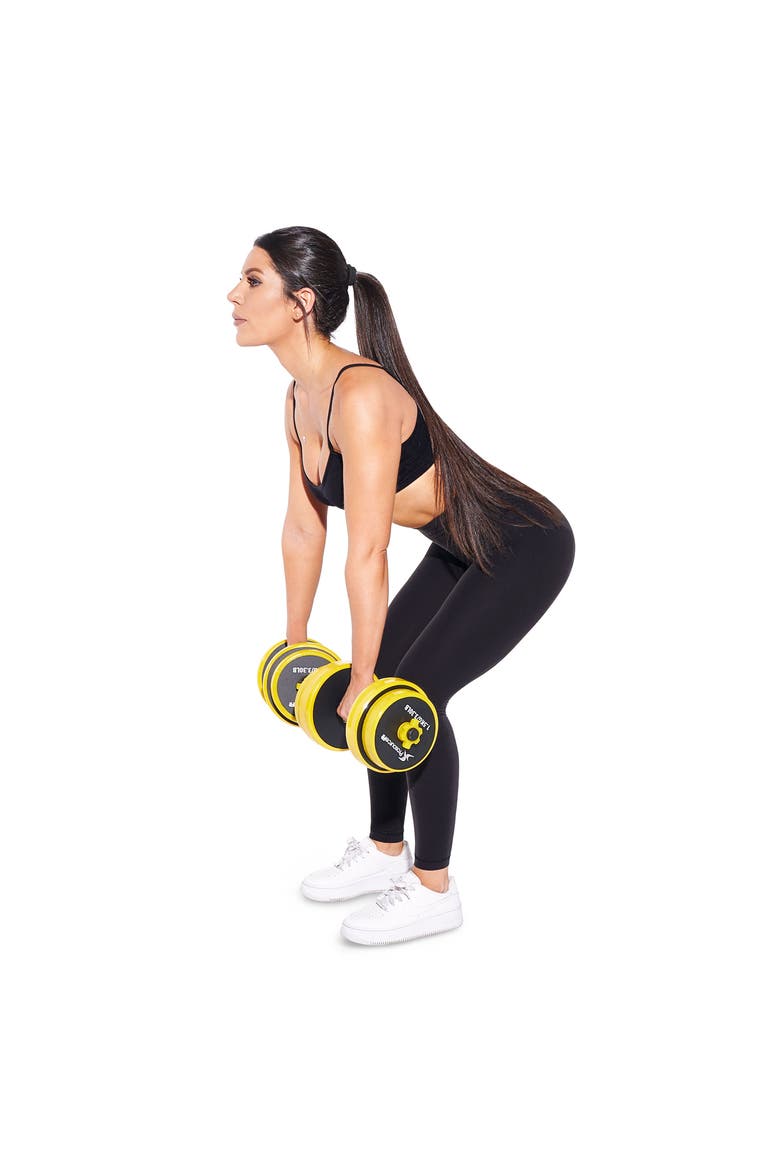 Adjustable Dumbbells and Barbell Set, Alternate, color, 33 lb