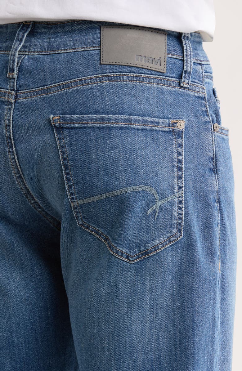 Mavi Jeans Matt Relaxed Straight Fit Jeans, Alternate, color, Lake Williamsburg