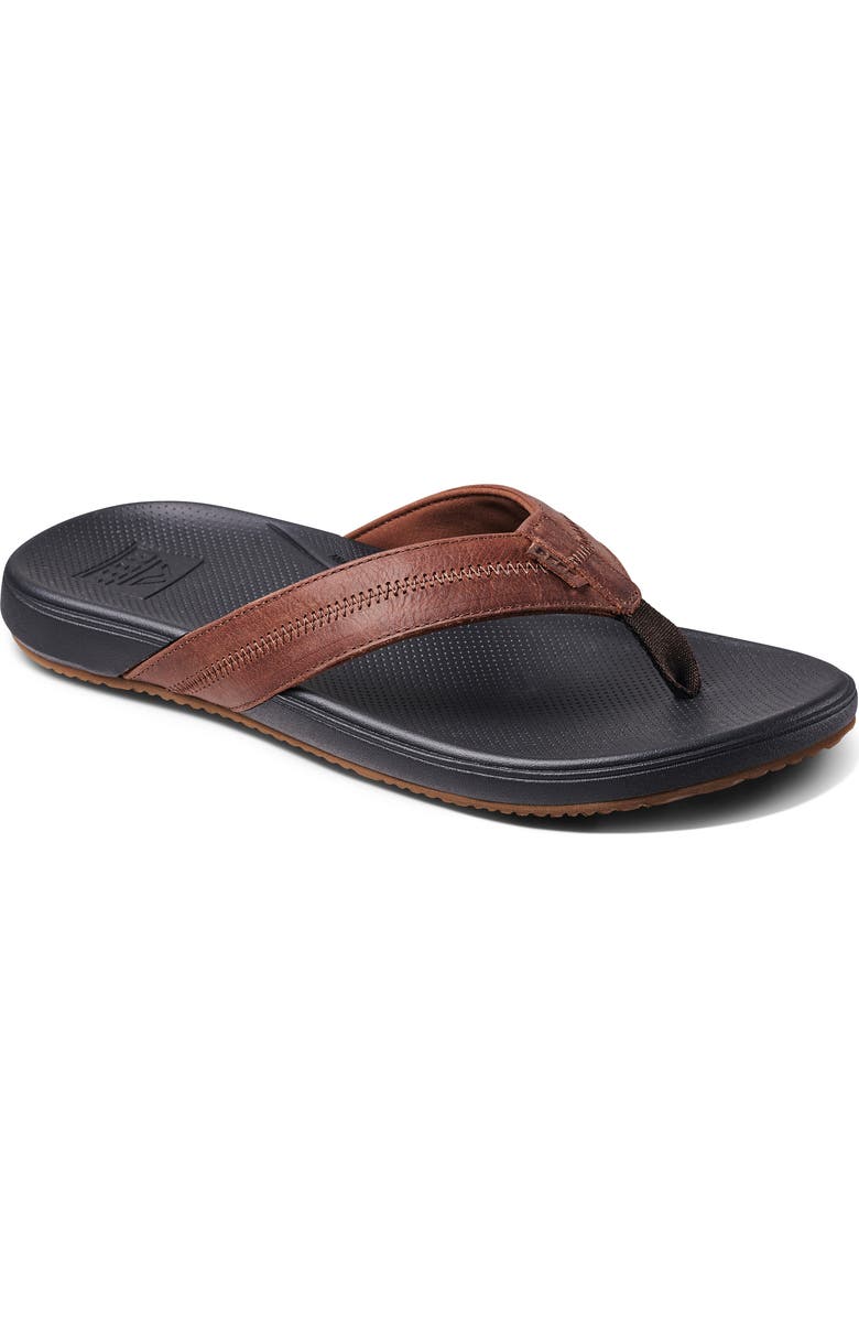 Reef Cushion Phantom 2.0 Flip Flop, Main, color, Black/Brown