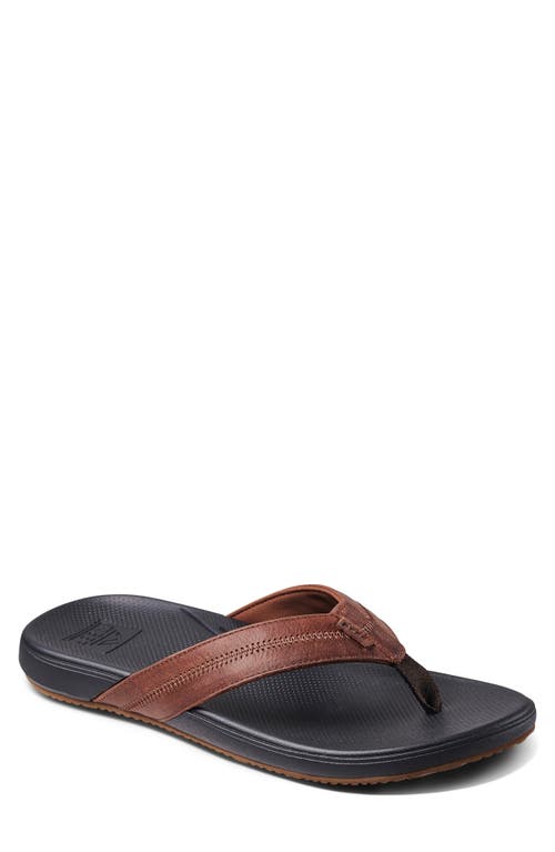 Reef Cushion Phantom 2.0 Flip Flop in Brown/Black 
