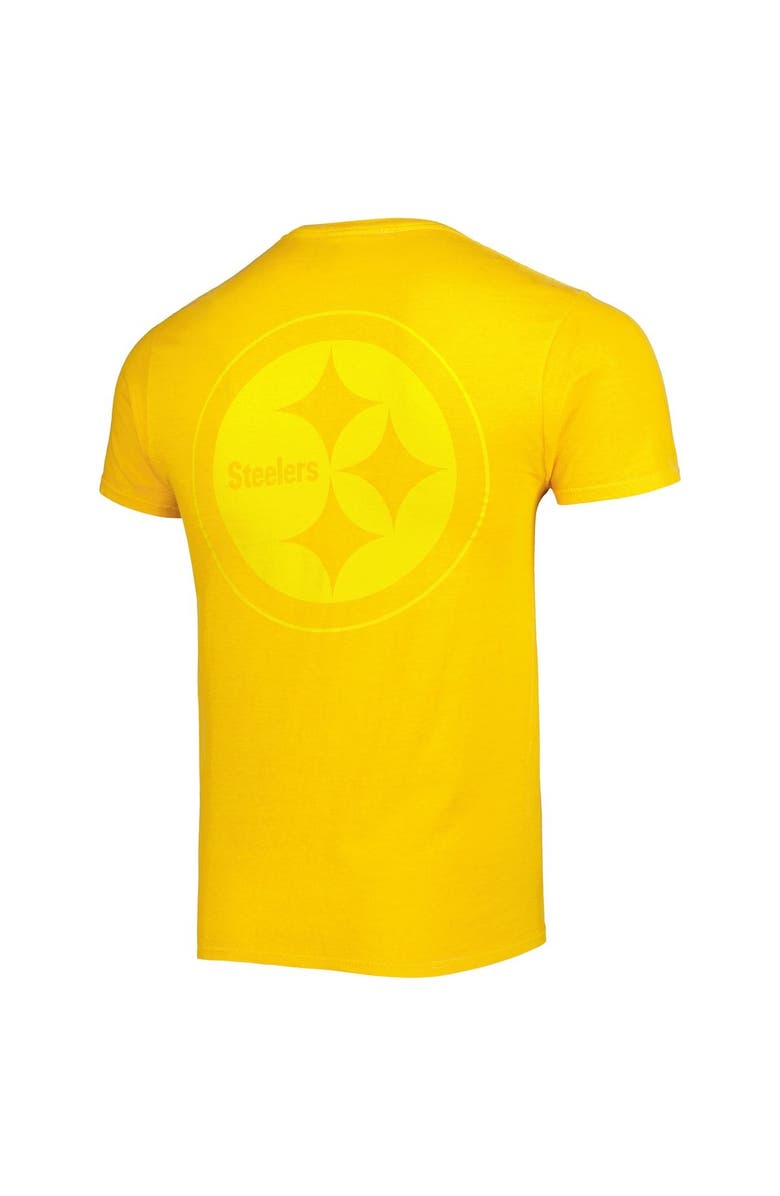 '47 Men's '47 Gold Pittsburgh Steelers Fast Track Tonal Highlight T-Shirt, Alternate, color, Gold