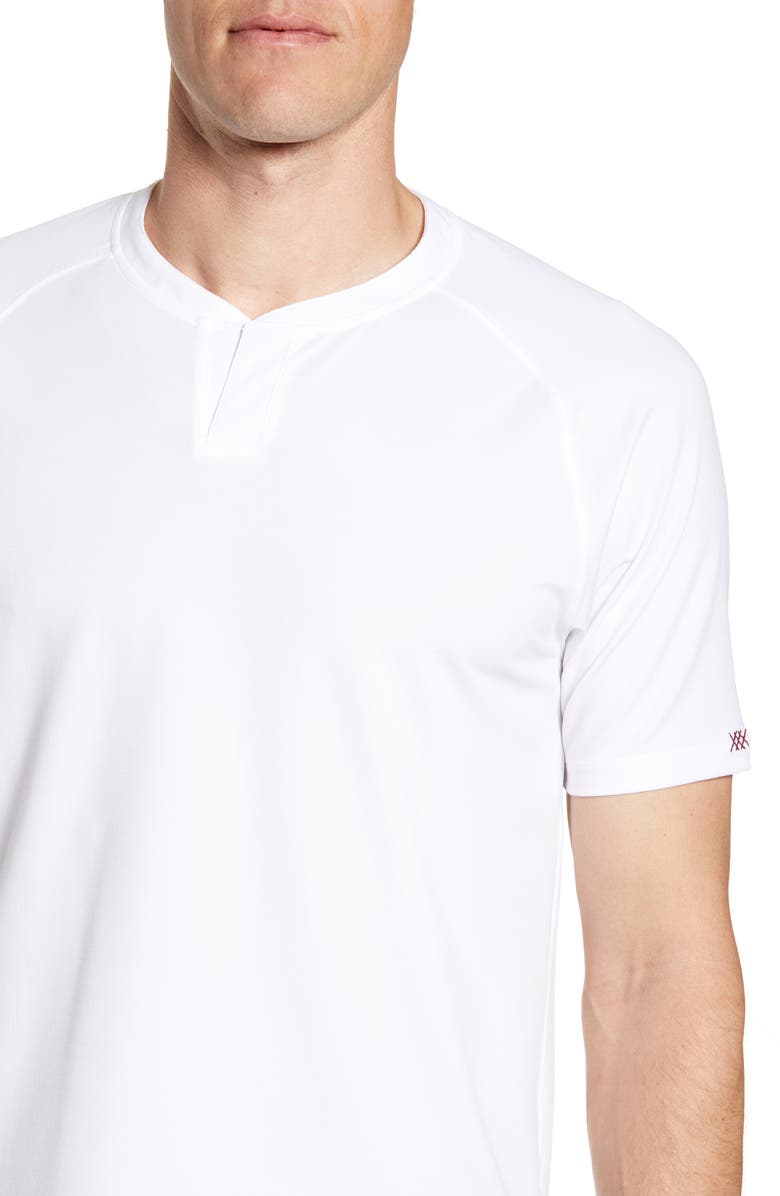 Rhone Notch Performance Piqué T-Shirt, Alternate, color, 