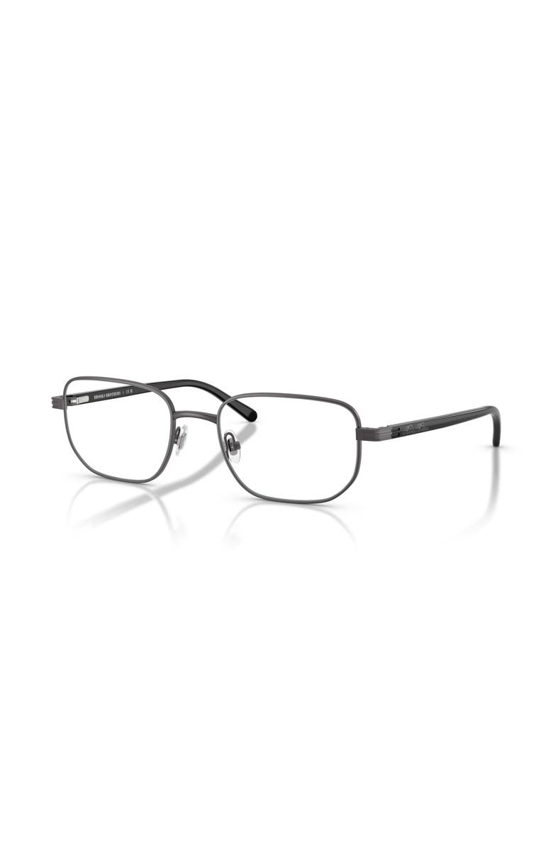 Brooks Brothers 55mm Oval optical glasses, Main, color, Grey