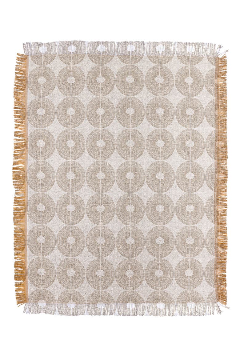 Iveta Aylin Throw Blanket, Main, color, BEIGE