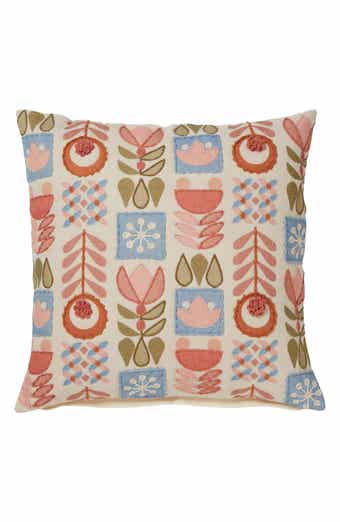 ROSELLI TRADING COMPANY Scandinavia Fun Embroidered Accent Pillow