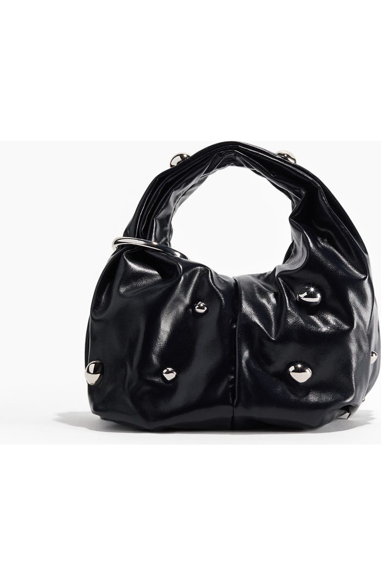 H&M Metal-detail Handbag, Main, color, Navy Blue
