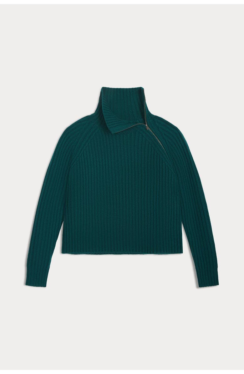 NAKED CASHMERE Aryana Cashmere Turtleneck, Alternate, color, Cypress