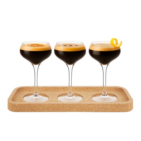 Espresso Martini Flight Set - 4 Pieces - 4.75 oz (140 ml)