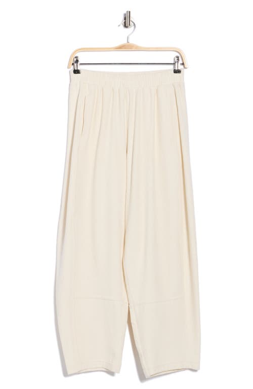 Max Studio Barrel Leg Corduroy Pants In Neutral