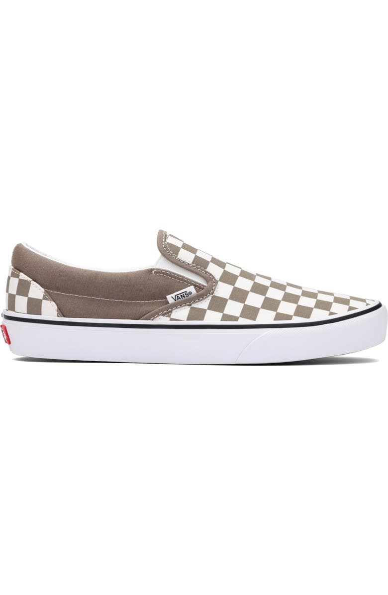 Vans Gender Inclusive Classic Slip-On Sneaker, Main, color, Checkerboard Walnut