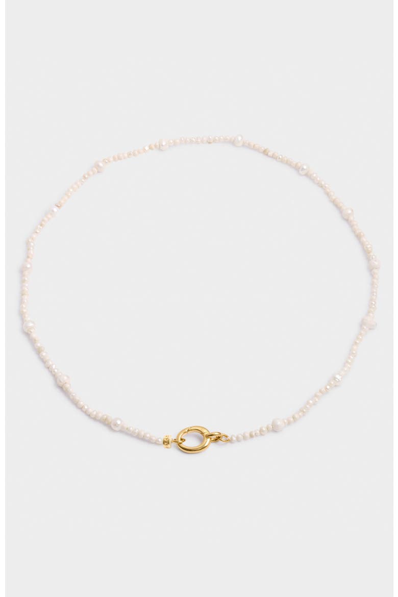 Pearl Glow Choker, Main, color, Gold