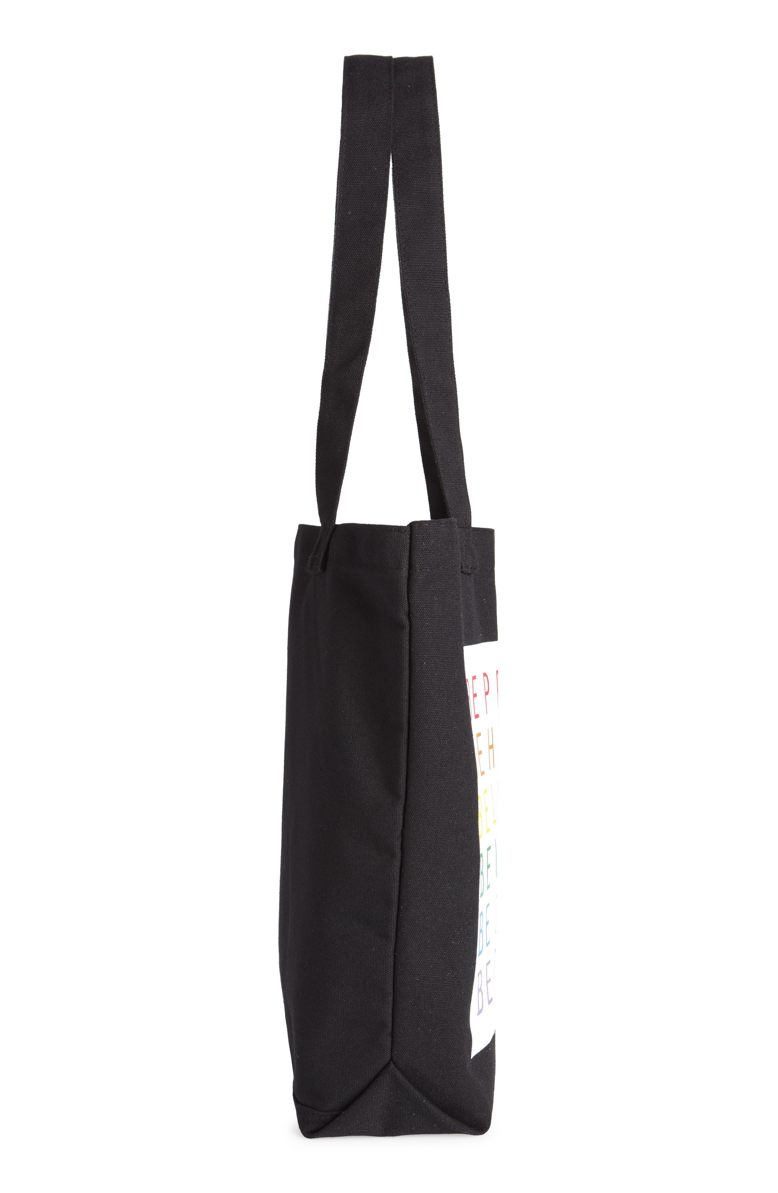 The Phluid Project Pride Canvas Tote, Alternate, color, 