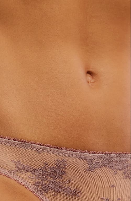 Free People Talk About It Bikini Briefs In Purple