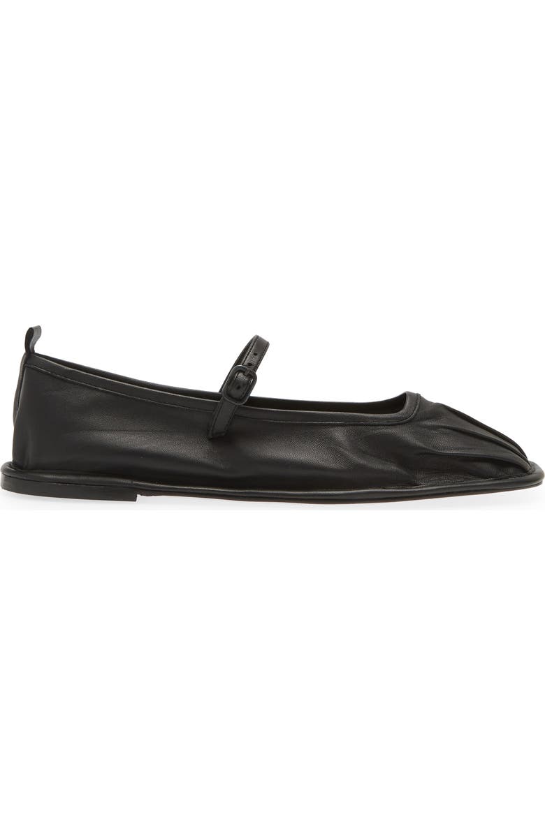 HEREU Dansa Pleated Toe Mary Jane Flat, Alternate, color,