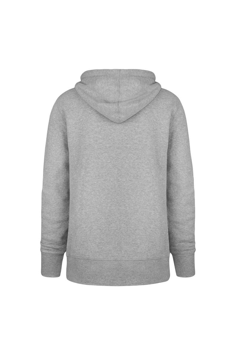 Men's '47 Gray Miami Dolphins Headline Pullover Hoodie, Alternate, color, Gray