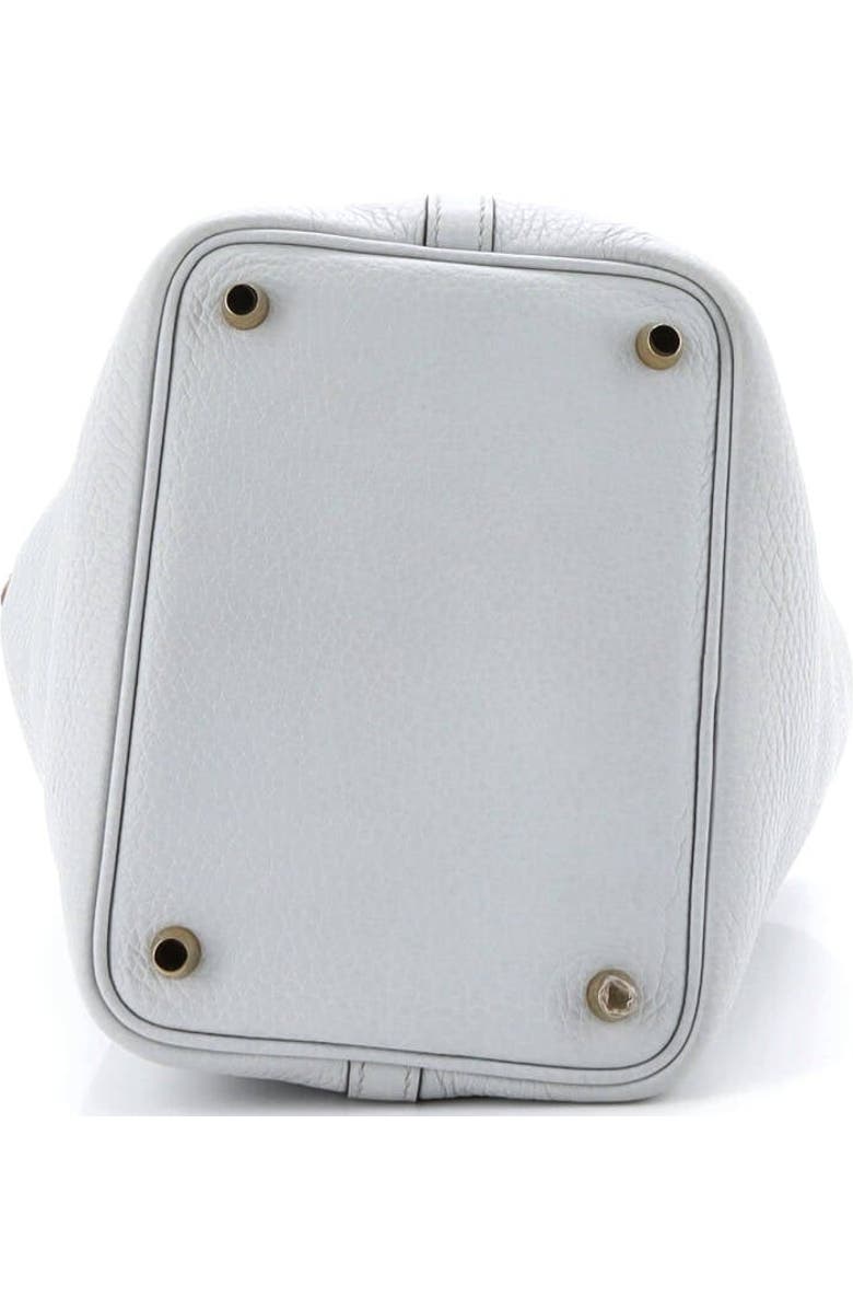 Pre-Owned Hermes Picotin Lock Bag Clemence PM, Alternate, color, Bleu Pale