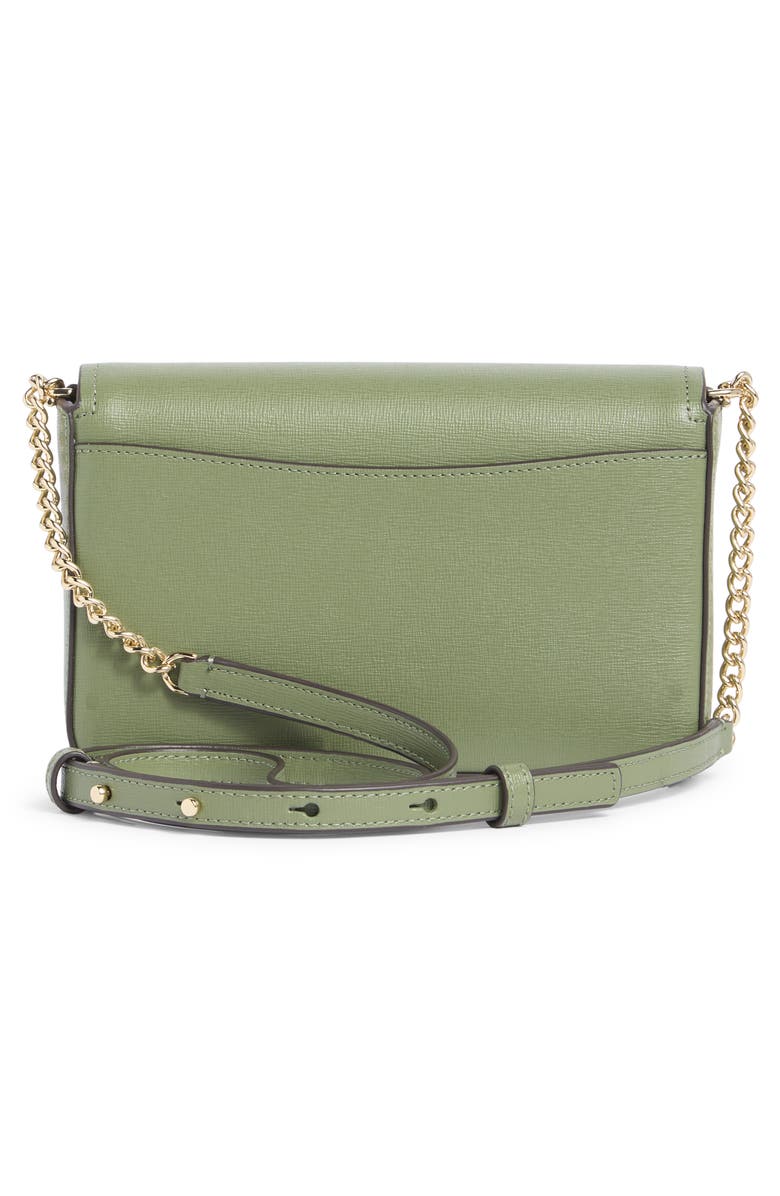 Kate Spade New York morgan leather wallet on a chain, Alternate, color, Cedar Stand