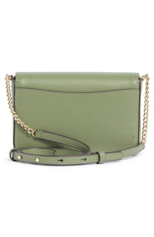 Kate Spade New York Morgan Leather Wallet On A Chain In Green