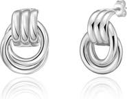 The Lovery Fine Jewelry Gold Doorknocker Stud Earring