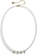 BaubleBar Custom Dainty Beaded Necklace