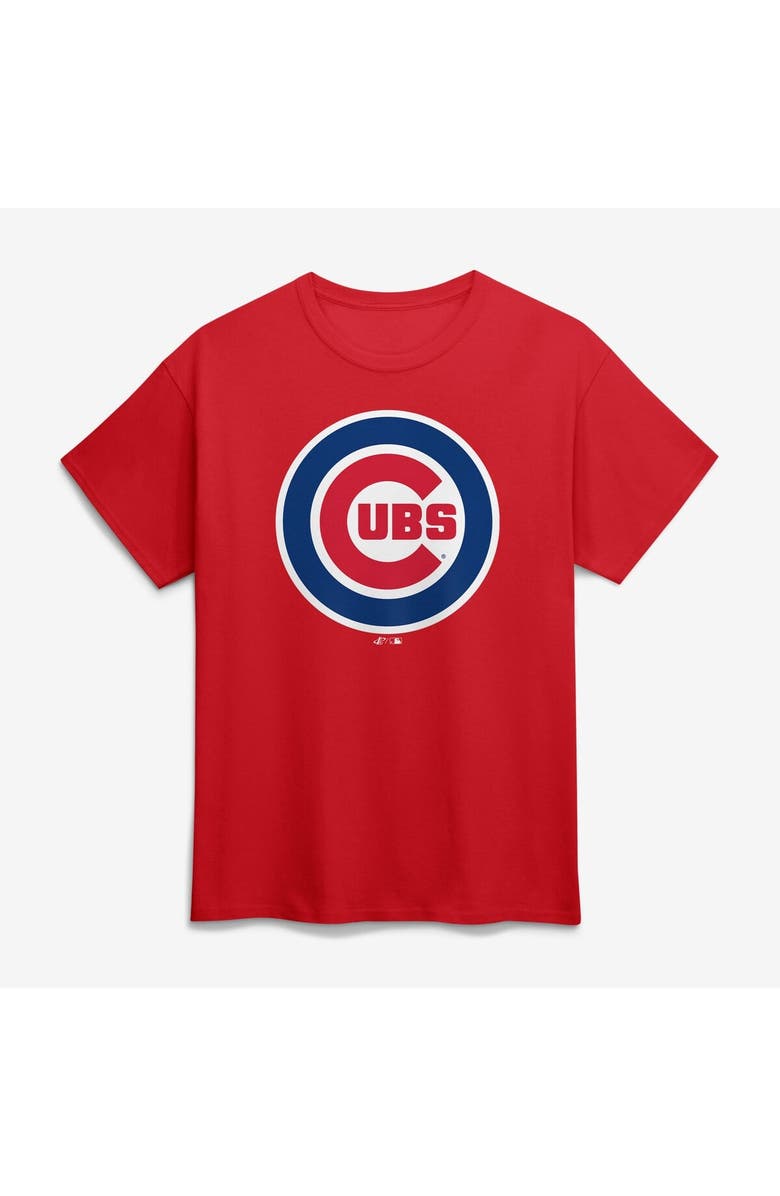 Logo Athletic Men's Logo Athletic Red Chicago Cubs Official Logo T-Shirt, Main, color, Red