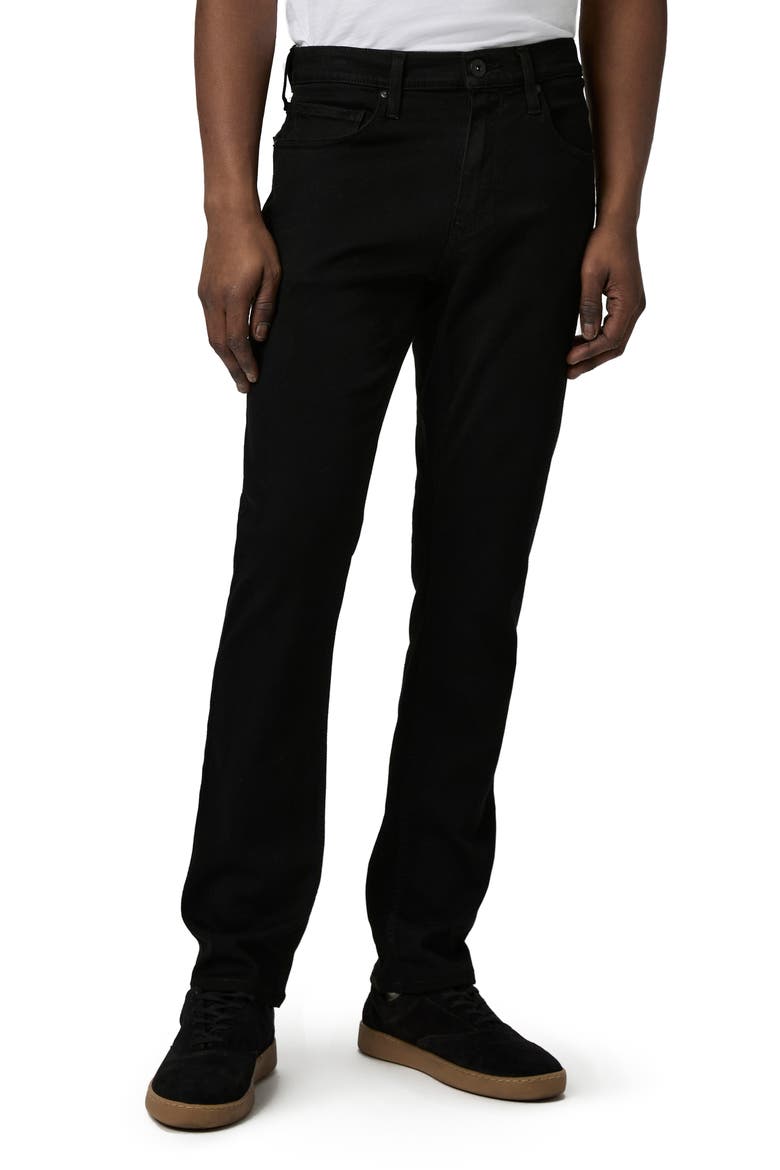 Federal Slim Straight Leg Jeans, Main, color, BLACK SHADOW