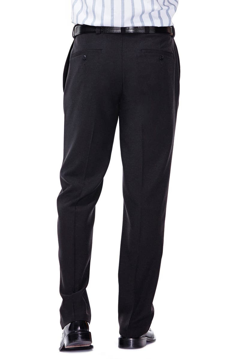 HAGGAR Eclo Stria Classic Fit Pants, Alternate, color,